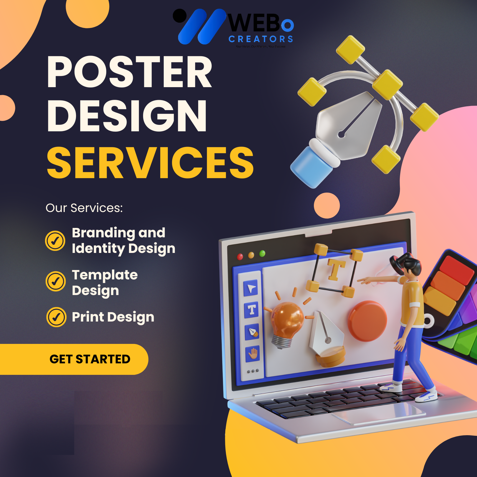 Poster Design Service | Get Powerful Advertising Poster in Ottawa for Business and Events